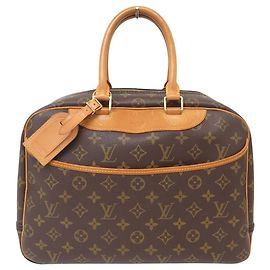 BOLSA DE MÃO LOUIS VUITTON TROUVILLE MM TOILE MONOGRAM CANVAS Marrom