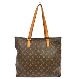 Louis Vuitton Cabas Mezzo Monogram Canvas Marrom