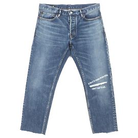 Autre Marque Pantaloni in denim di cotone MINEDENIM Blu