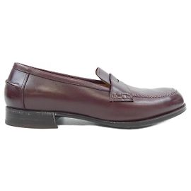 Autre Marque orquesta Leder-Schuhe Braun