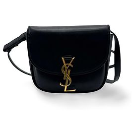 Autre Marque Saint Laurent Kaia Leather Small Black