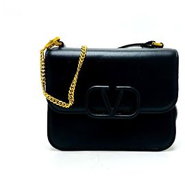 Bolso de cadena Small VALENTINO V-Sling Negro