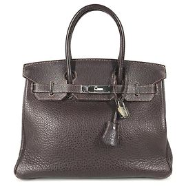 Hermès Sac Tote HERMES Birkin 30 Marron