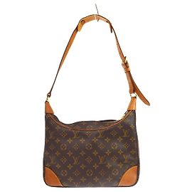 Louis Vuitton Boulogne Monogram Canvas 30 Marrom