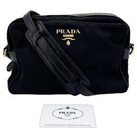 Prada Camera Tessuto Mini Black