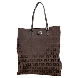 Saco Tote Fendi Castanho Escuro Castanho escuro