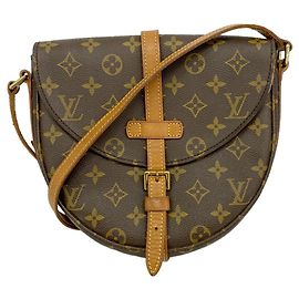 Borsa a tracolla Louis Vuitton Monogram Chantilly MM Marrone
