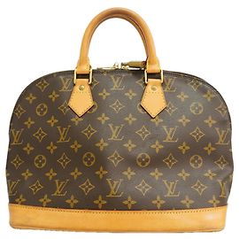 Bolso Louis Vuitton Alma Monogram Castaño
