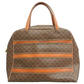 Céline Celine Macadam Brown Handtasche Braun