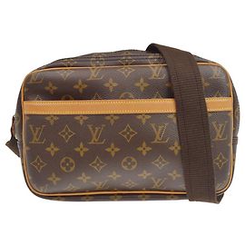 Louis Vuitton Reporter Monogram Canvas PM Marron