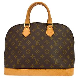 Louis Vuitton Alma Monogram Canvas PM Brown