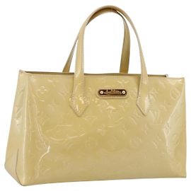 Louis Vuitton Wilshire Monogram Vernis PM Amarillo