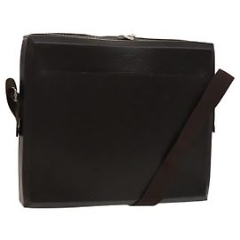 Louis Vuitton Steve Messenger Monogram Glace Leather Brown