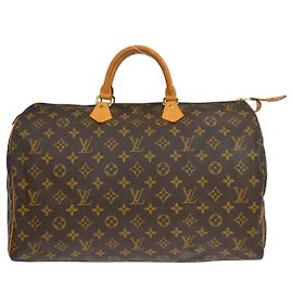 Louis Vuitton Speedy Monogram Canvas 40 Marrone