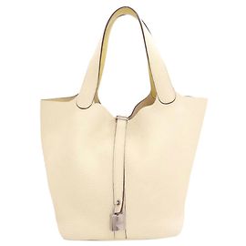 Hermès Hermes Picotin Lock MM Handtasche Roh