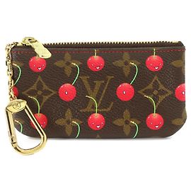 Louis Vuitton Monogram Cherry Coin Purse Brown Monogram