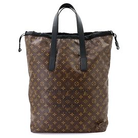 Louis Vuitton Fragment Monogram Macassar Cabas Light Tote Handtasche Braun Monogramm