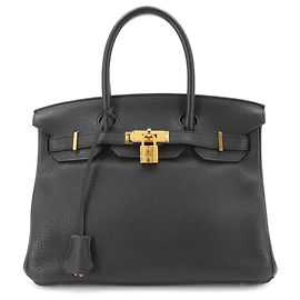 Hermès Bolsa Hermes Birkin 30 Marrom