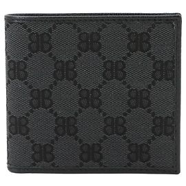 Balenciaga x Gucci Hacker Project Bi-fold Geldbörse Schwarz