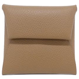 Hermès Hermes Bastia Coin Purse Brown