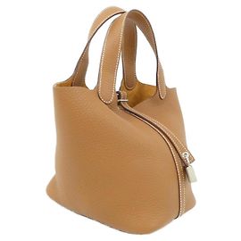 Hermès Hermes Picotin Lock PM Handbag Brown