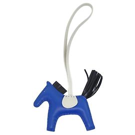 Hermès Hermes Rodeo Accessory Bag Charm PM Preto Azul