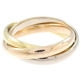 Anello Cartier Trinity in oro rosa bianco e giallo 18K Altro