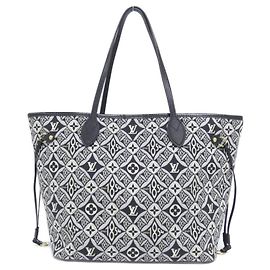 Bolso Louis Vuitton SINCE1854 Neverfull MM Castaño Gris