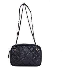 Borsa a tracolla Chanel Ballerina Coco Mark Nero