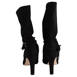 Botas Eliza Lk Bennett negras de ante Negro