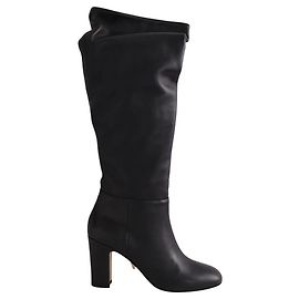 Botas Kristen de piel negra Lk Bennett Negro