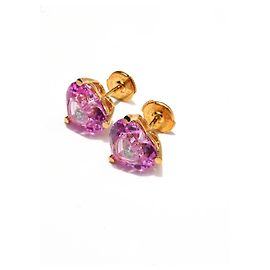 Pendientes Chopard So Happy Oro Amarillo 750/18K Diamante Lujo Fullset Rosa Dorado