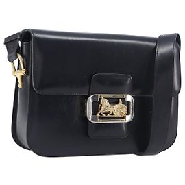 Céline Celine Horse Carriage Leather Negro
