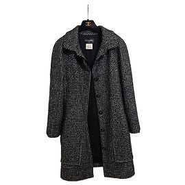 Chanel Tweed Coat Size 34 Other
