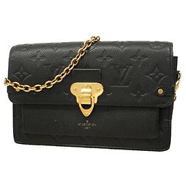 Louis Vuitton Monogram Empreinte Portefeuille Vavin Noir Schwarz
