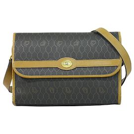 Christian Dior Vintage Honeycomb Canvas Nero