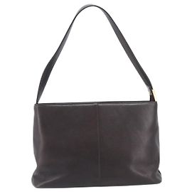 Burberry Schultertasche aus Leder Braun