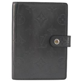 Louis Vuitton Agenda Cover Patent Leather PM Black