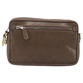 Borsa a tracolla in pelle Gucci Marrone