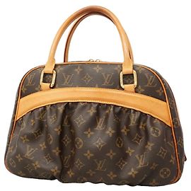 Louis Vuitton Monogram Mitsui Handtasche Braun
