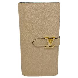 Carteira Longa Louis Vuitton em Couro Taurillon Outro