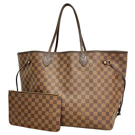 Bolso Tote Louis Vuitton Damier Neverfull GM Damier ebene