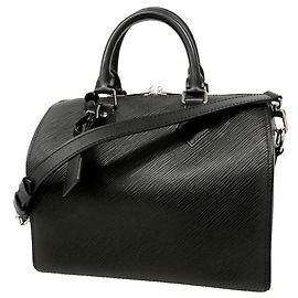 Borsa Louis Vuitton Epi Speedy Bandoulière 25 Nero