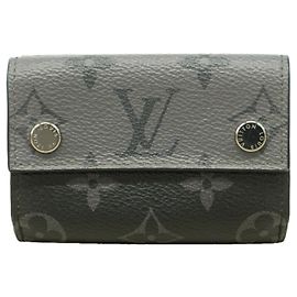 Portafoglio Louis Vuitton Tri-fold Marrone Nero