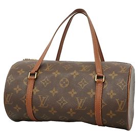 Borsa Louis Vuitton Monogram Papillon 26 Marrone