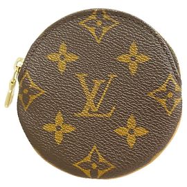 Porta-moedas Louis Vuitton Monogram Marrom