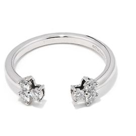 Tiffany & Co. Aria Ring Platin 950 Brillanten 0,28 ct Luxus Box Gr.51 Silber