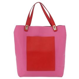 mala tote Balenciaga Vintage em couro Rosa