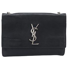 Autre Marque Saint Laurent Kate Box Leather Small Black