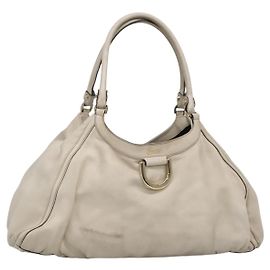Gucci D-Ring Guccissima Leather Large Beige